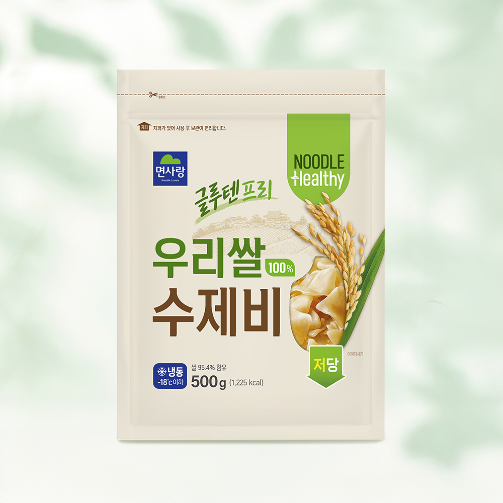 우리쌀 100% 수제비 출시