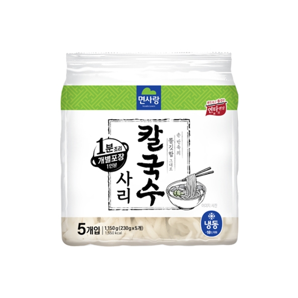 n 3B2C 냉동면 칼국수 사리 5입